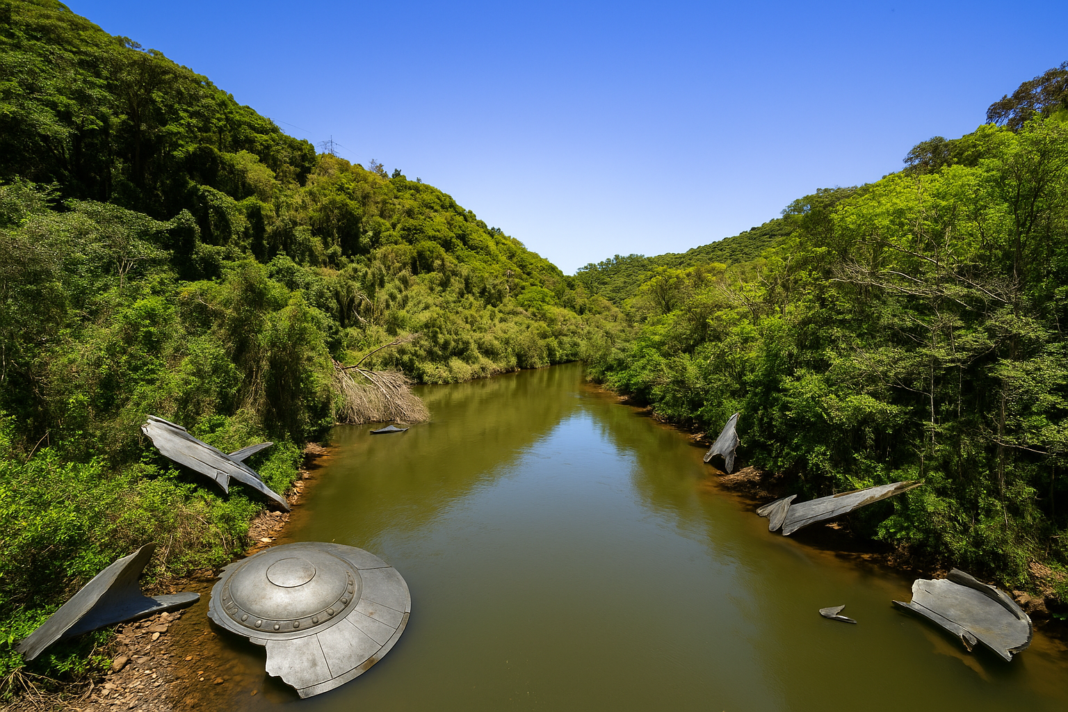 Misteriosa Descoberta de Artefatos Alienígenas Agita Juquiá-SP
